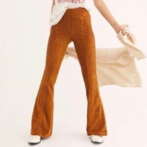 Free People Velvet Flare Pants